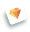 Graphic of a shining diamond